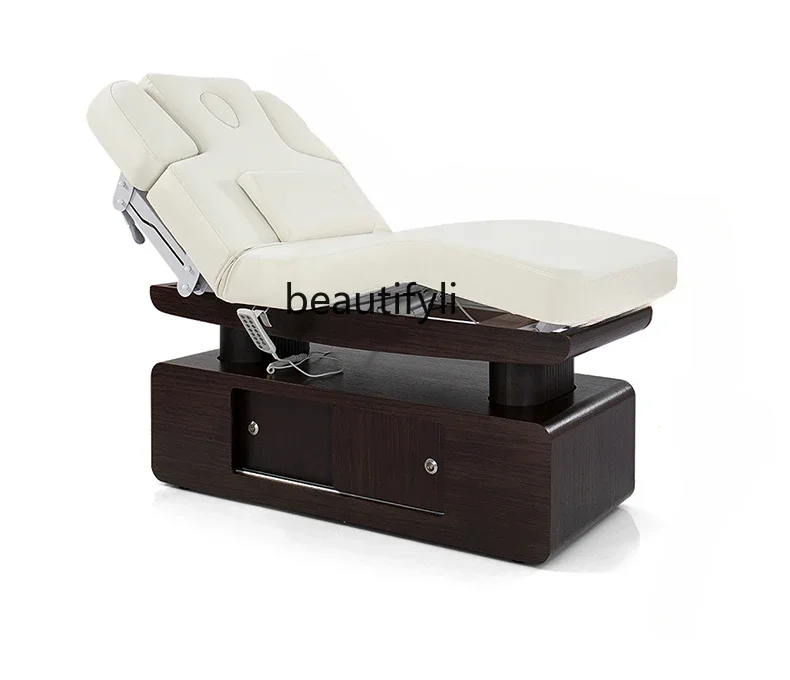 Electric beauty bed multi-functional lifting heating high-end spa bed, beauty salon special massage bed
Electric beauty bed multi-functional lifting heating high-end spa bed, beauty salon special massage bed