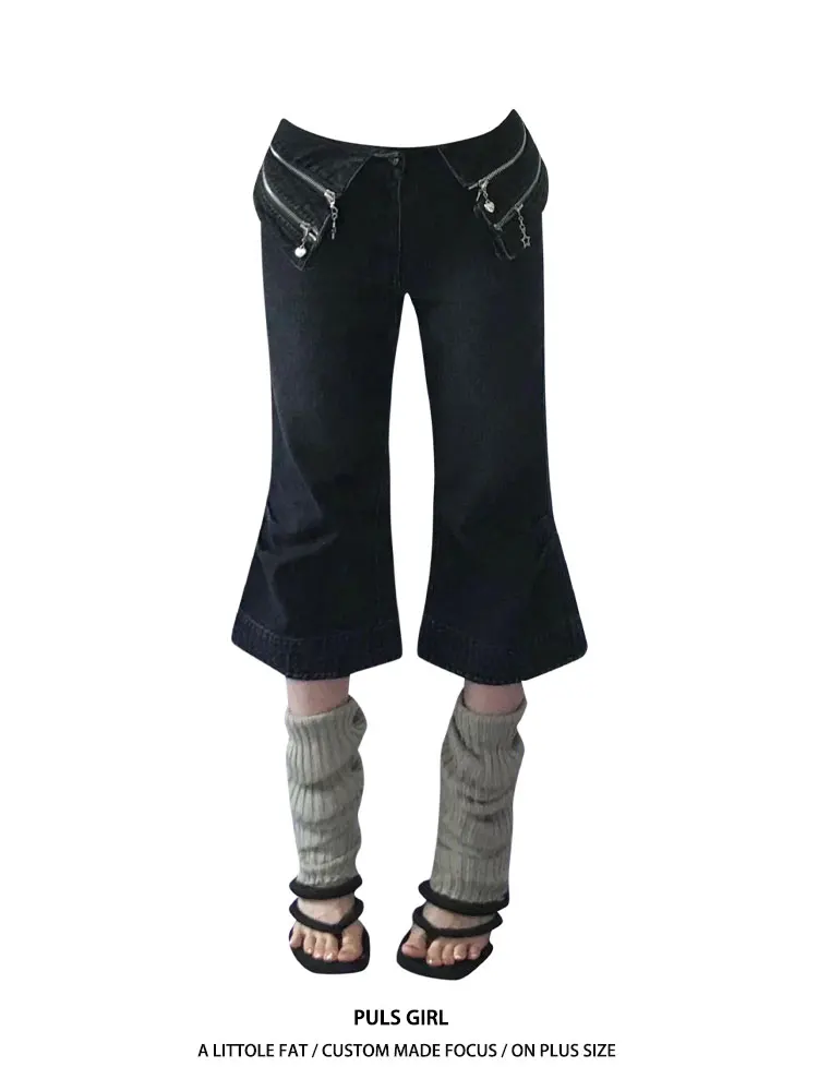 plus Size American Hot Girl Design Waist Head Flared Denim Seven-Foot Pants Women Summer New Slim Fit Butt Covering Mid-Lengt...
plus Size American Hot Girl Design Waist Head Flared Denim Seven-Foot Pants Women Summer New Slim Fit Butt Covering Mid-Lengt...