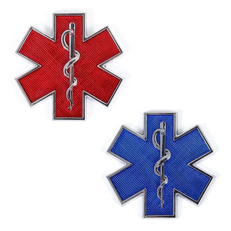Star of Life Car Sticker Blue Emergency Ambulance Logo Personalized Modification Metal Scratch Decoration car sticker emblem
Star of Life Car Sticker Blue Emergency Ambulance Logo Personalized Modification Metal Scratch Decoration car sticker emblem