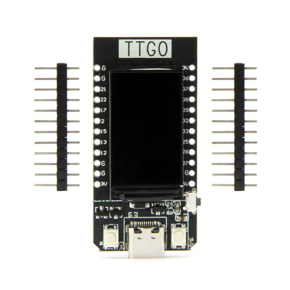 Integrated LCD ESP32 Module, TTGO T-Display WiFi Bluetooth Development Board
Integrated LCD ESP32 Module, TTGO T-Display WiFi Bluetooth Development Board