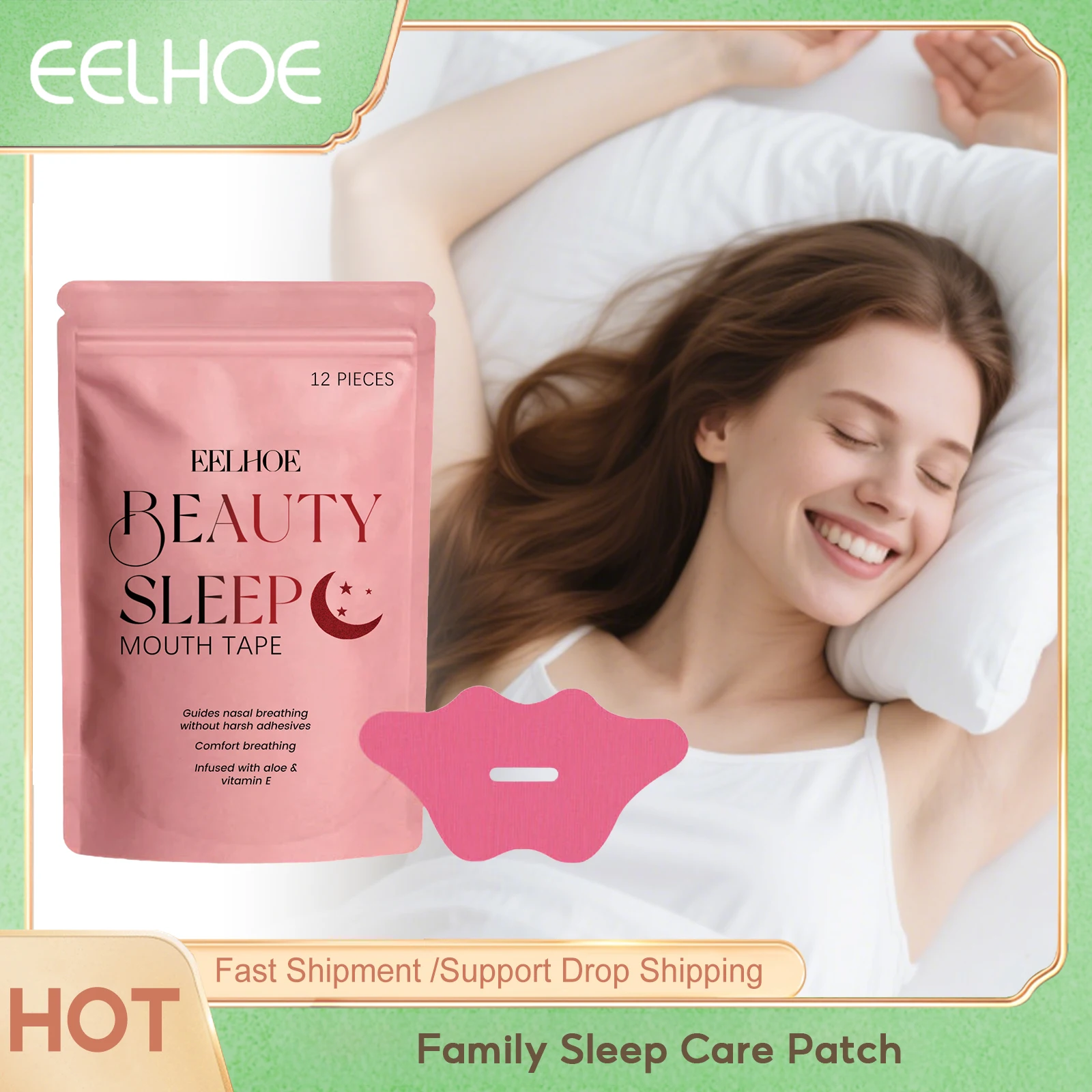 Eelhoe Family Sleep Care Patch Deep Sleeping Insomnia Treatment Easy Using for Comfortable Portable Lavender Sleep Aid Patches
Eelhoe Family Sleep Care Patch Deep Sleeping Insomnia Treatment Easy Using for Comfortable Portable Lavender Sleep Aid Patches
