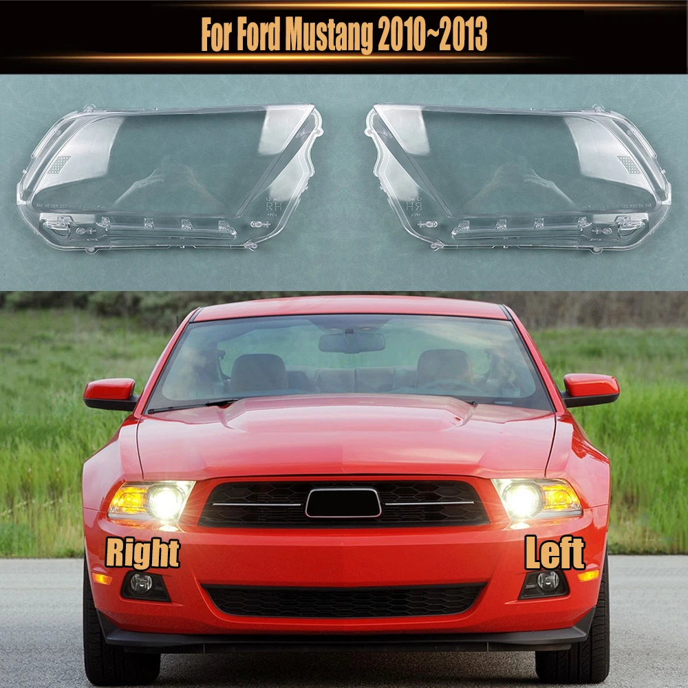 For Ford Mustang 2010~2013 Headlight Cover Lens Transparent Lamp Shell Lampcover Plexiglass Replace The Original Lampshade
For Ford Mustang 2010~2013 Headlight Cover Lens Transparent Lamp Shell Lampcover Plexiglass Replace The Original Lampshade