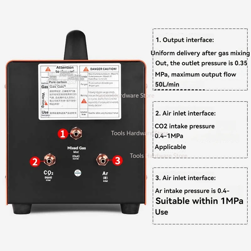 Ar+CO2 Gas Mixer Gas Mixture Machine Argon Arc Welding Machine Part CO2 Argon Mixer Brand Tools
Ar+CO2 Gas Mixer Gas Mixture Machine Argon Arc Welding Machine Part CO2 Argon Mixer Brand Tools
