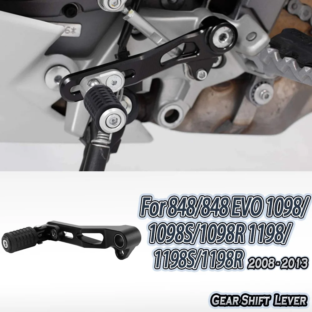 Подходит для DUCATI 848 EVO 2008-2013 1098 1198 S R 2007-2011 Регулируемый складной рычаг переключения передач
Подходит для DUCATI 848 EVO 2008-2013 1098 1198 S R 2007-2011 Регулируемый складной рычаг переключения передач