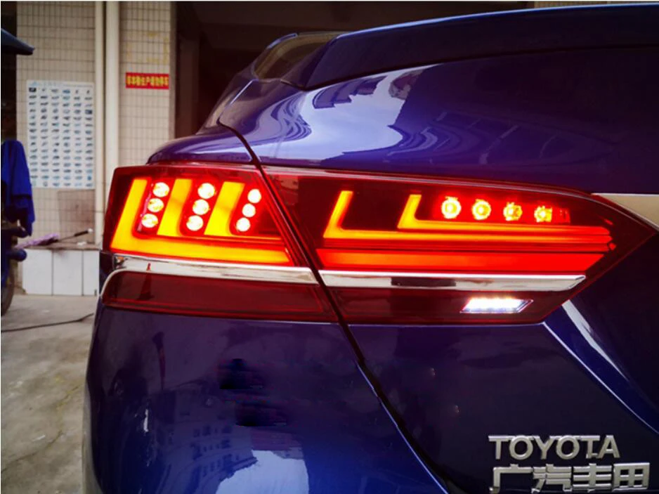 Pop display Driving+Brake+Signal LED rear lamp tail light for Camry Taillight 2017~2019year Camry tail light
Pop display Driving+Brake+Signal LED rear lamp tail light for Camry Taillight 2017~2019year Camry tail light