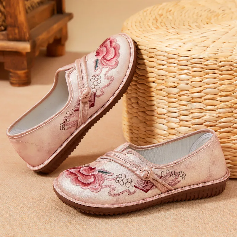 Women's Single Shoes New Summer Ethnic Style Retro Mom Shoes Casual Linen Embroidered Cloth Shoes Shallow Women's Shoes
Women's Single Shoes New Summer Ethnic Style Retro Mom Shoes Casual Linen Embroidered Cloth Shoes Shallow Women's Shoes