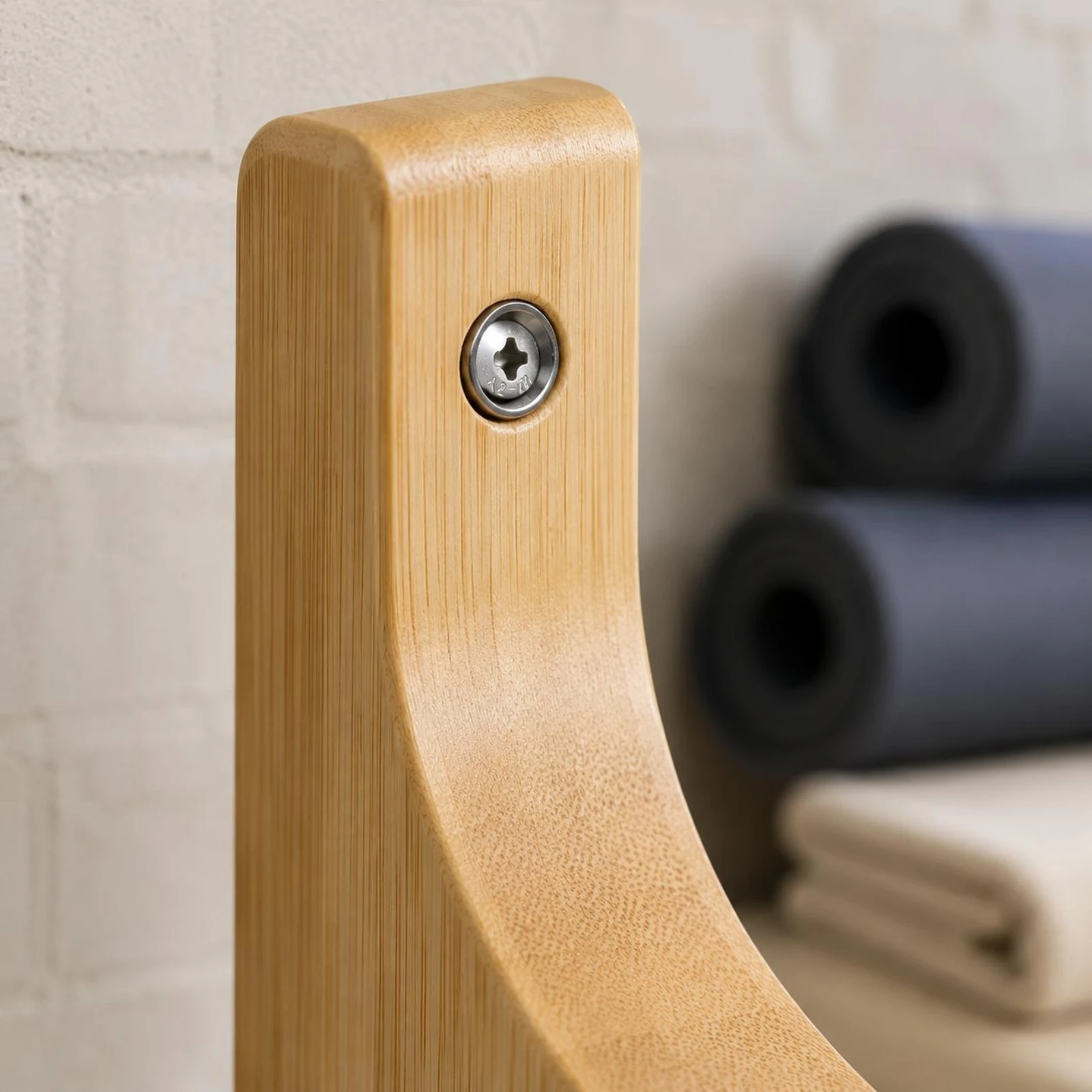 Fitness Mat Rack Built-in Hooks Gym Organizer Exercise Storage Wooden
Fitness Mat Rack Built-in Hooks Gym Organizer Exercise Storage Wooden