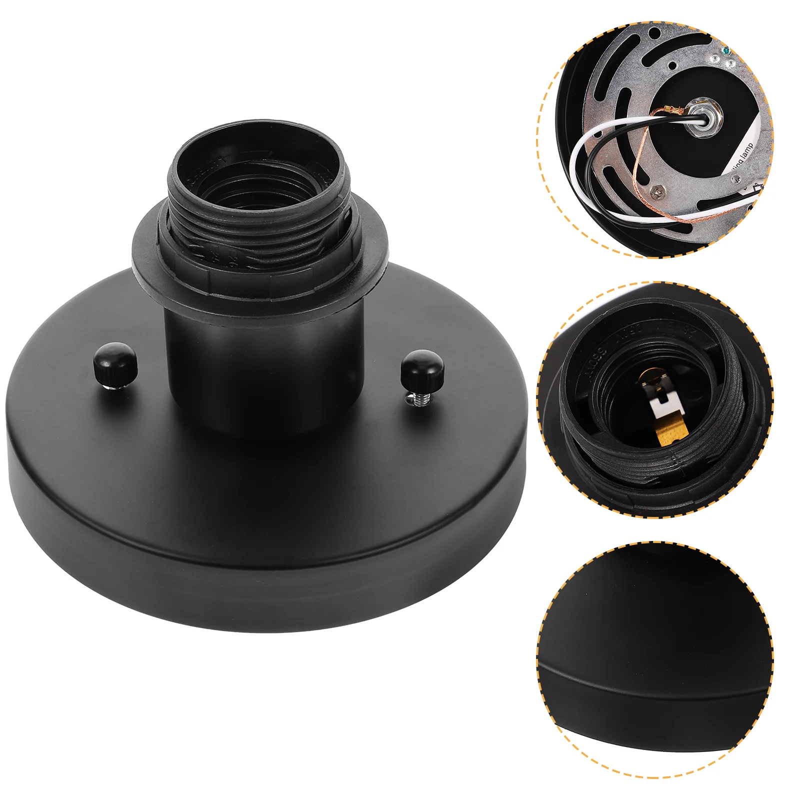 US Standard E26 Ceiling Lamp Holder Accessories Ring Large Screw DIY Light Socket Base Bulb Sockets Mini
US Standard E26 Ceiling Lamp Holder Accessories Ring Large Screw DIY Light Socket Base Bulb Sockets Mini