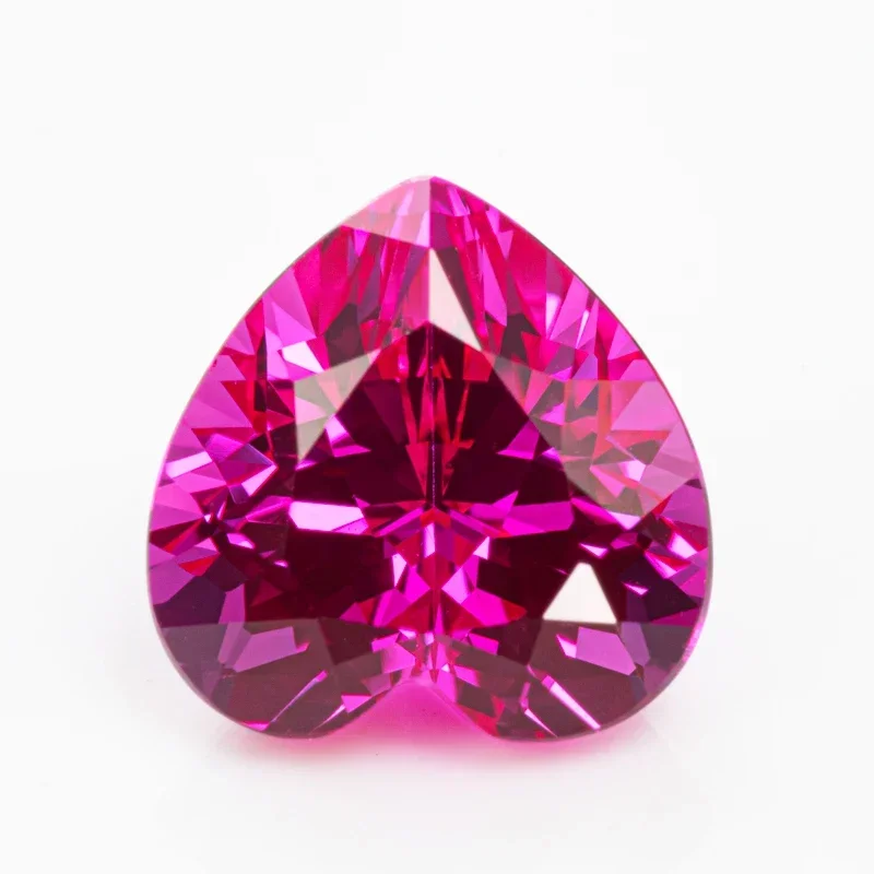 Lab Grown Sapphire Heart Shape Hot Pink Color Stone for Charms Diy Jewelry Making Necklace Earrings Selectable AGL Certificate
Lab Grown Sapphire Heart Shape Hot Pink Color Stone for Charms Diy Jewelry Making Necklace Earrings Selectable AGL Certificate