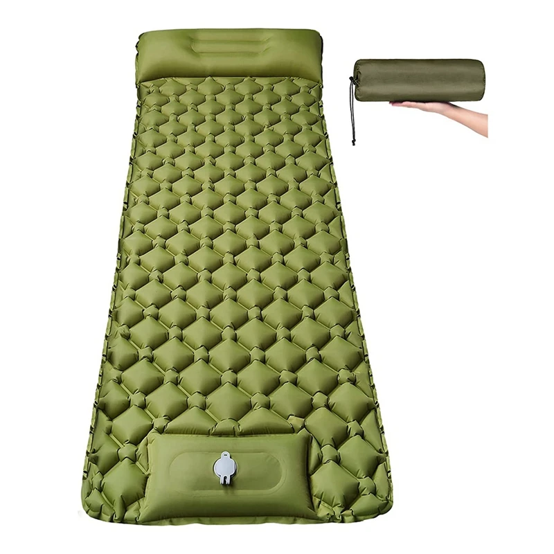 Self Inflating Camping Sleeping Pad-Ultralight Camping Mat With Pillow & Foot Pump Waterproof 3.2 Inch Sleeping Pads
Self Inflating Camping Sleeping Pad-Ultralight Camping Mat With Pillow & Foot Pump Waterproof 3.2 Inch Sleeping Pads