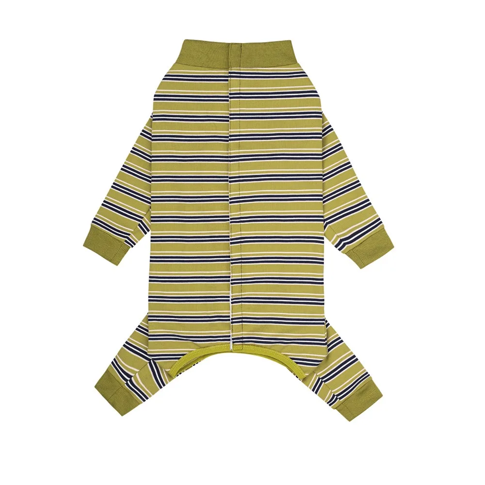Creative Four-legged Puppy Stripes Jumpsuits Fashionable Soft Pet Dog Clothes Polyester Dog Pajamas Autum
Creative Four-legged Puppy Stripes Jumpsuits Fashionable Soft Pet Dog Clothes Polyester Dog Pajamas Autum