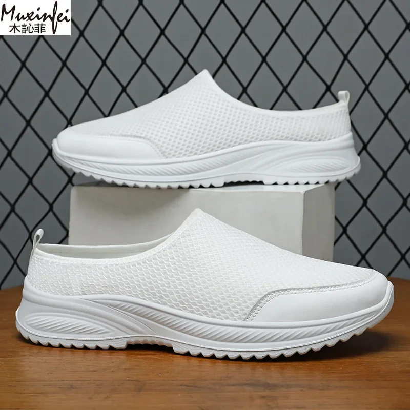 Fashionable Men Shoes Mesh Breathable Men'S Slippers Comfortable Men'S House Slippers Summer Shoes 2025 Cheap Shoes Clearance
Fashionable Men Shoes Mesh Breathable Men'S Slippers Comfortable Men'S House Slippers Summer Shoes 2025 Cheap Shoes Clearance