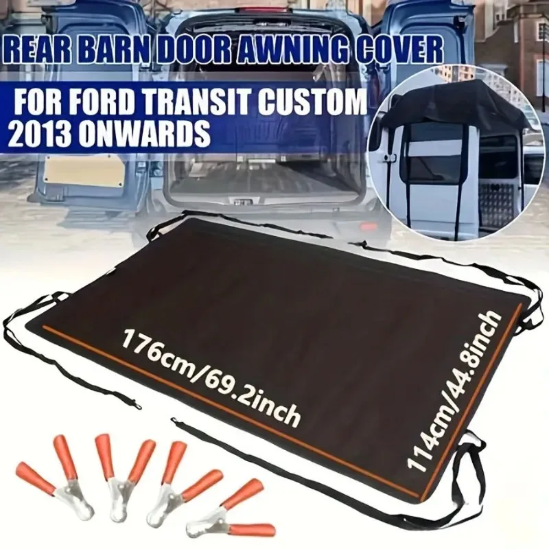 600D Transporter Tailgate Awning Cover Thickened Oxford Cloth Waterproof Car Accessories Adjustable Rear Barn Door Awning Cover
600D Transporter Tailgate Awning Cover Thickened Oxford Cloth Waterproof Car Accessories Adjustable Rear Barn Door Awning Cover