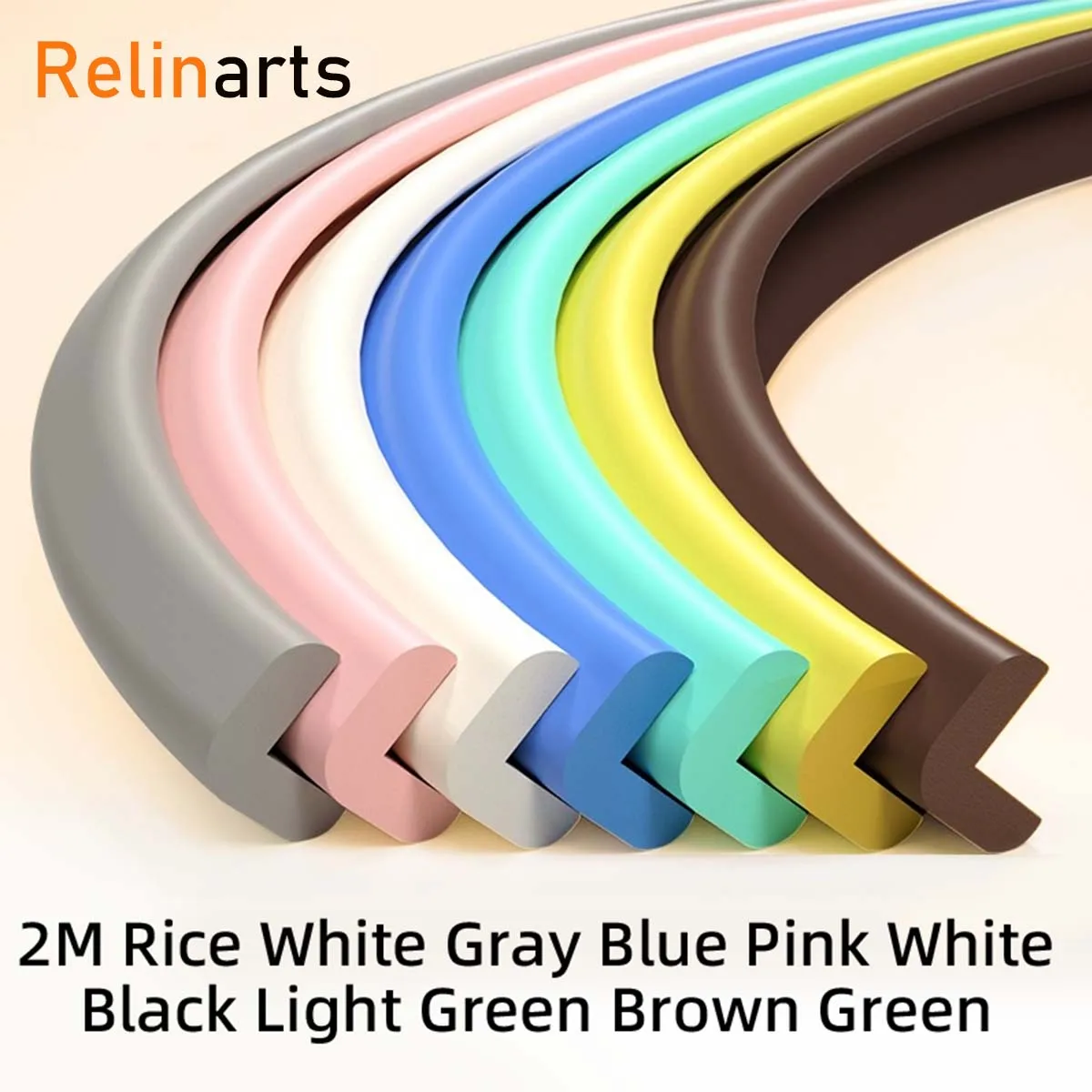 2M Self Adhesive Baby Safety Bumper Strip, Foam Table Edge Corner Protector for Kids Furniture Anti Collision Guard
2M Self Adhesive Baby Safety Bumper Strip, Foam Table Edge Corner Protector for Kids Furniture Anti Collision Guard