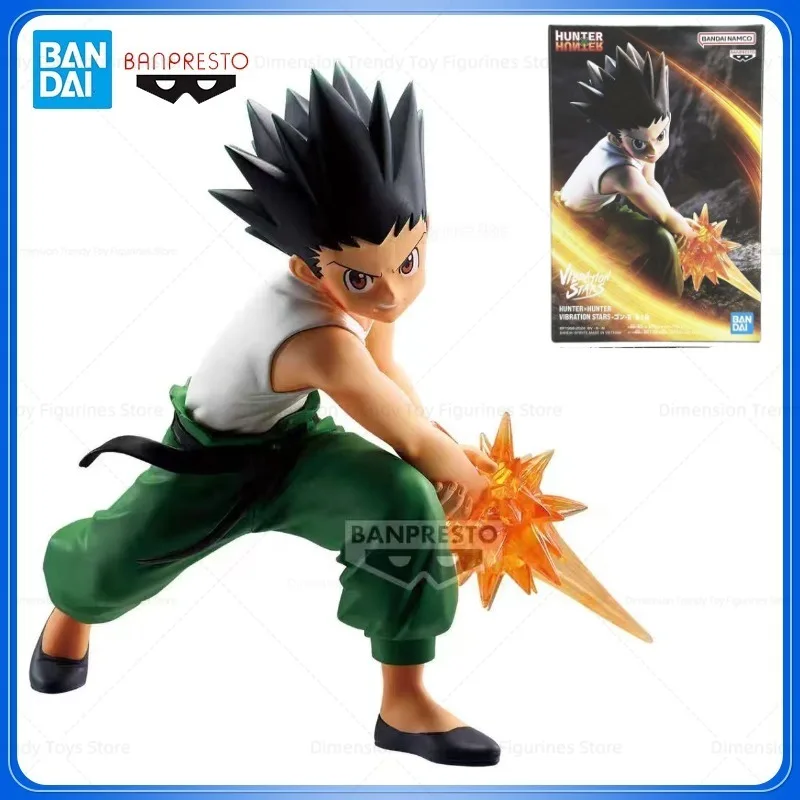 Bandai In Stock BANPRESTO VIBRATION STARS Anime HUNTER HUNTER Gon Freecss 2 Gon Action Figure Model Genuine Boxed Toy Gift DT
Bandai In Stock BANPRESTO VIBRATION STARS Anime HUNTER HUNTER Gon Freecss 2 Gon Action Figure Model Genuine Boxed Toy Gift DT