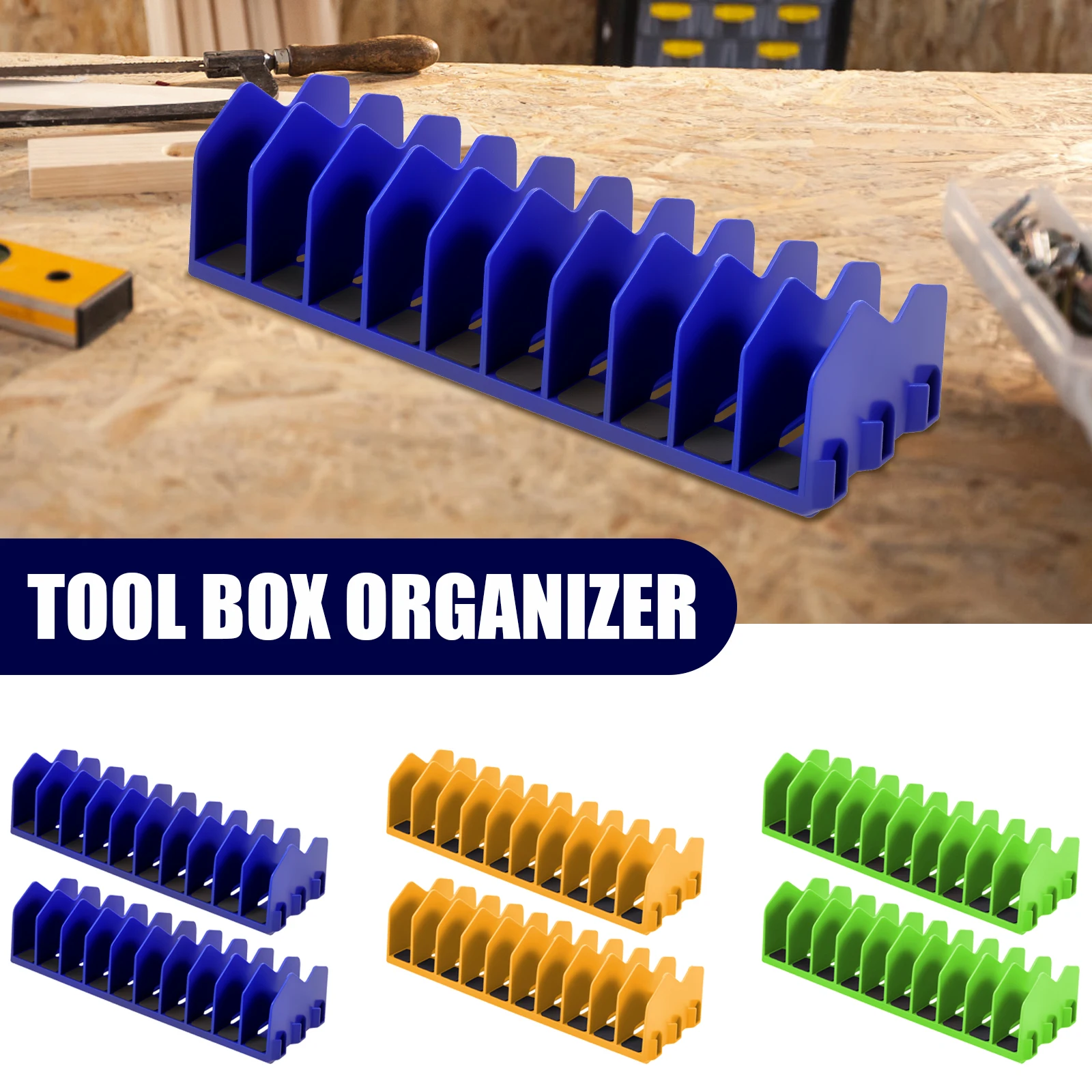 2 Pcs plier organizer rack Organizer Storage Rack Space-Saving Practical with Nonslip Rubber Base 10 Slots Pliers Cutters Organ
2 Pcs plier organizer rack Organizer Storage Rack Space-Saving Practical with Nonslip Rubber Base 10 Slots Pliers Cutters Organ