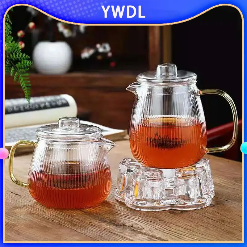 YWDL 480/650ml Heat Resistant Glass Teapot Tea Sets With Glass Tea Strainer Infuser Clear Kettle Flower Tea
YWDL 480/650ml Heat Resistant Glass Teapot Tea Sets With Glass Tea Strainer Infuser Clear Kettle Flower Tea