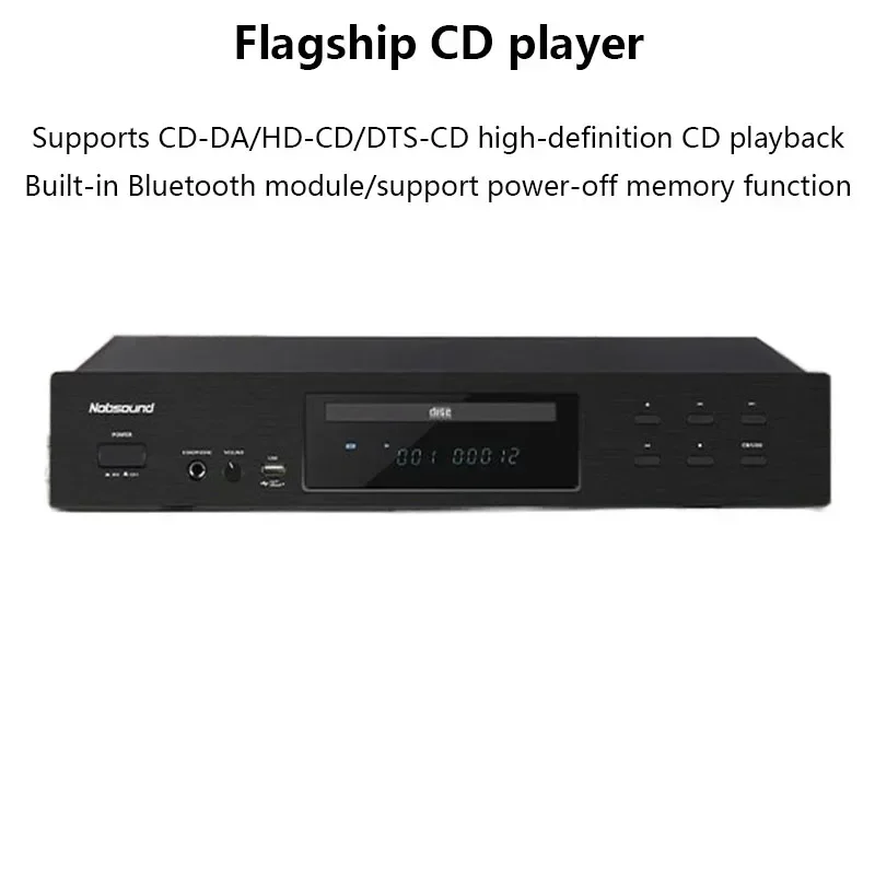 High-end HIFICD PlayerBluetooth 5.0 DTS Audiophile Lossless Audio PlayerUSB Lossless Playback Full Balance Output Ear Amp Output
High-end HIFICD PlayerBluetooth 5.0 DTS Audiophile Lossless Audio PlayerUSB Lossless Playback Full Balance Output Ear Amp Output
