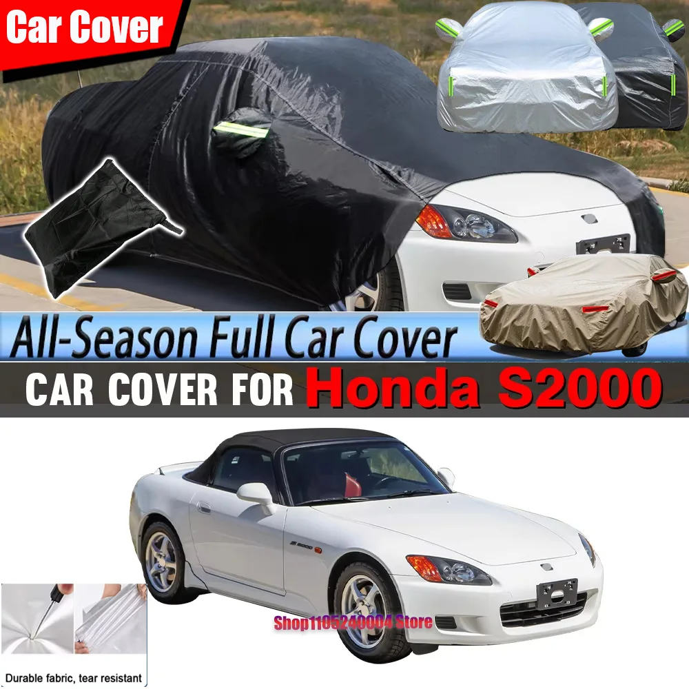 All Season Full Car Cover Waterproof Anti UV Rain Snow Dust Wind Protection For Honda S2000 1999-2025
All Season Full Car Cover Waterproof Anti UV Rain Snow Dust Wind Protection For Honda S2000 1999-2025