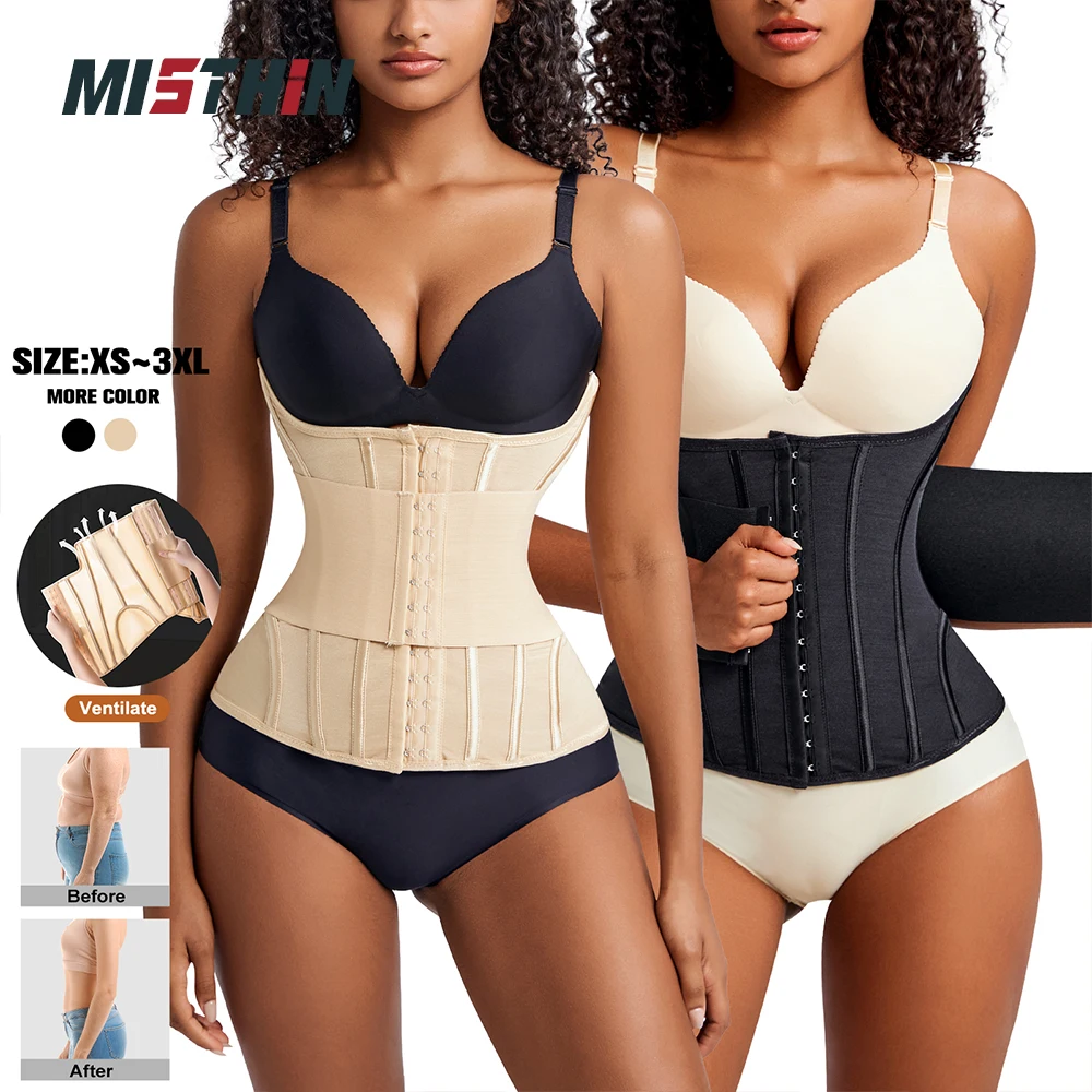 MISTHIN Waist Trainer Body Shaper 10 Steel Bone Top Support Postpartum Girdle Slimming Belly Cincher Tummy Control Shapewear
MISTHIN Waist Trainer Body Shaper 10 Steel Bone Top Support Postpartum Girdle Slimming Belly Cincher Tummy Control Shapewear