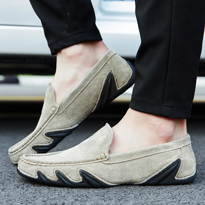 Fashion Khaki Driving Shoes Comfortable Slip-on Flat Men's Shoes Loafers Large Size 47 Designer Leather Casual Shoes Men zapatos
Fashion Khaki Driving Shoes Comfortable Slip-on Flat Men's Shoes Loafers Large Size 47 Designer Leather Casual Shoes Men zapatos
