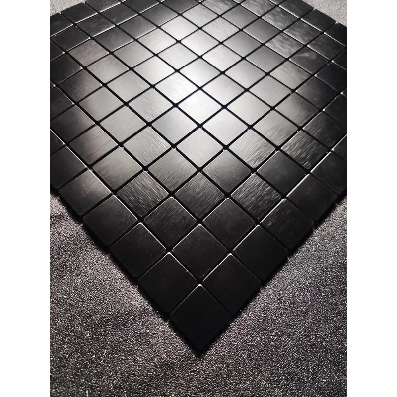 Wall sticker pure black tile self-adhesive background wall modern simple small particle art aluminum-plastic panel
Wall sticker pure black tile self-adhesive background wall modern simple small particle art aluminum-plastic panel