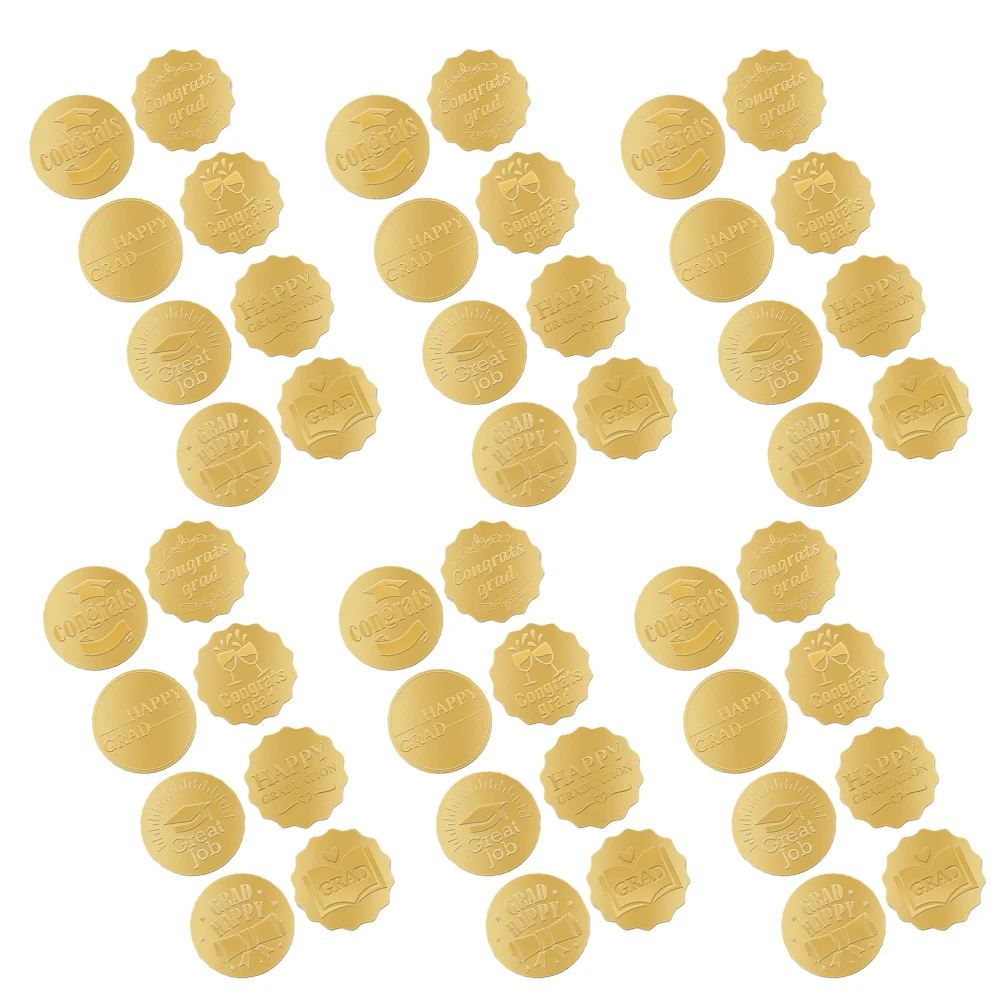 160pcs Graduation Stickers 20 Sheets Gold Foil Sealing Labels Party Supplies Envelope Tags Round Decals Gift Sealer Sticker
160pcs Graduation Stickers 20 Sheets Gold Foil Sealing Labels Party Supplies Envelope Tags Round Decals Gift Sealer Sticker