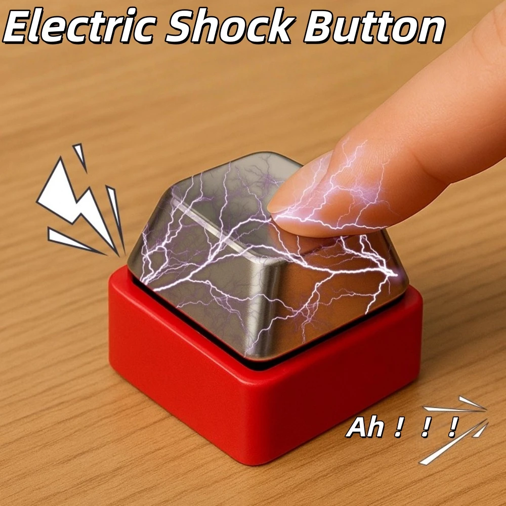 Электрический брелок-шокер в виде клавиатуры, игрушка-прикол для розыгрышей, новинка, фиджет-брелок, игрушка-кликер для шокирующего прикосновения
Электрический брелок-шокер в виде клавиатуры, игрушка-прикол для розыгрышей, новинка, фиджет-брелок, игрушка-кликер для шокирующего прикосновения