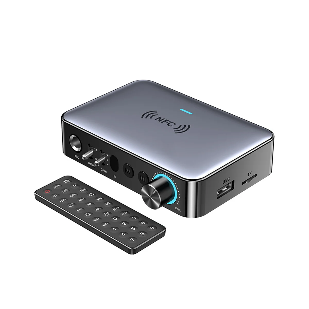 NFC Bluetooth Audio Adapter Optical Fiber Bluetooth Receiver Transmitter Bluetooth 5.1 Audio Adapter
NFC Bluetooth Audio Adapter Optical Fiber Bluetooth Receiver Transmitter Bluetooth 5.1 Audio Adapter