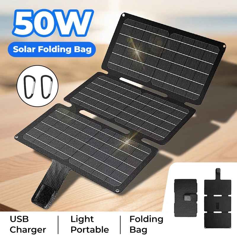6V 12W Portable Solar Panel with USB USB-C Ports Folding Solar Cells Charging for Cell Phone Power Bank Outdoor Camping Hiking
6V 12W Portable Solar Panel with USB USB-C Ports Folding Solar Cells Charging for Cell Phone Power Bank Outdoor Camping Hiking