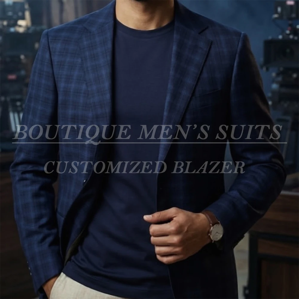 Bespoke Men's Suits Slim Fit Single Breasted Notch Lapel 2 Piece Jacket Pants Formal Elegant Male Clothing Costume Homme
Bespoke Men's Suits Slim Fit Single Breasted Notch Lapel 2 Piece Jacket Pants Formal Elegant Male Clothing Costume Homme