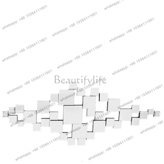 Mirror wall decoration creative fashion three-dimensional decoration porch modern simple makeup mirror 1243
Mirror wall decoration creative fashion three-dimensional decoration porch modern simple makeup mirror 1243