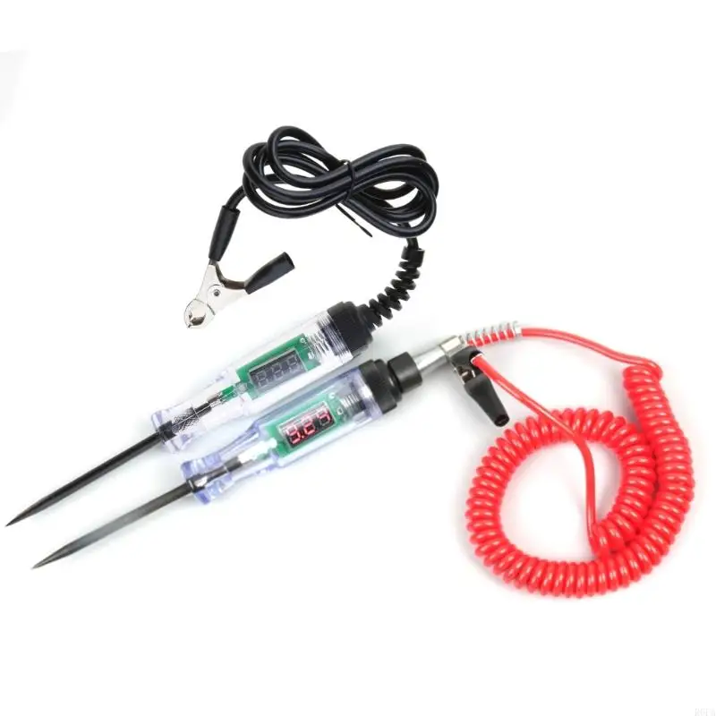 Convenient Auto Circuit Tester Test Light with Portable PU Extended Wire Perfect for Truck Electrical Troubleshooting
Convenient Auto Circuit Tester Test Light with Portable PU Extended Wire Perfect for Truck Electrical Troubleshooting