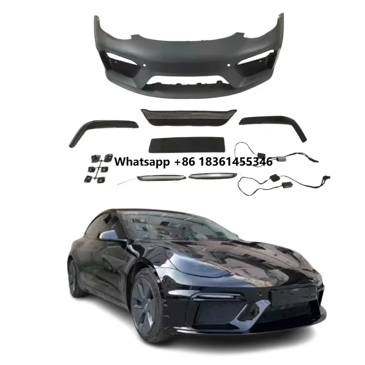 For Model 3 Upgrade GT Style Front Bumper Grille Daytime Running Light Car Accessories Brand New High Quality Car Model3
For Model 3 Upgrade GT Style Front Bumper Grille Daytime Running Light Car Accessories Brand New High Quality Car Model3
