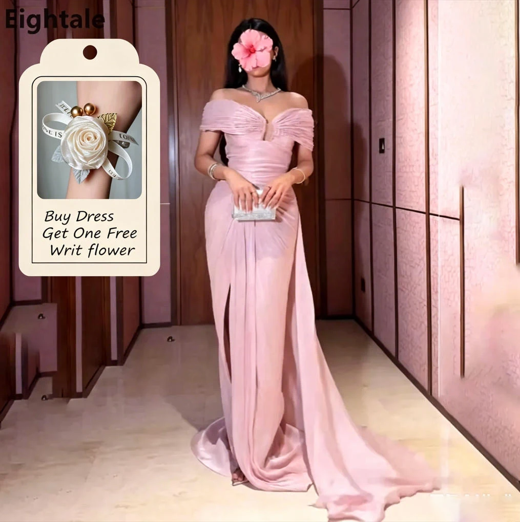 Eightale 2025 Pink Mermaid Maxi Evening Dress Off Shoulde Sweetheart Wedding Party Formal Prom Dress Dubai Party Gown Customized
Eightale 2025 Pink Mermaid Maxi Evening Dress Off Shoulde Sweetheart Wedding Party Formal Prom Dress Dubai Party Gown Customized
