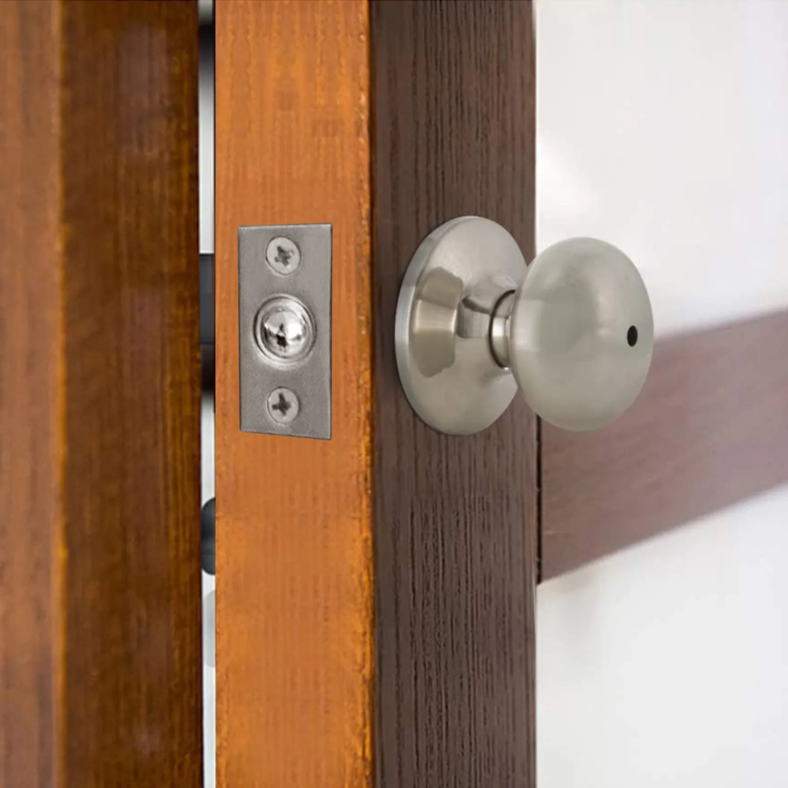2Pcs Ball Catch Copper Ball Latch Stainless Steel Door Spring Lock for Closet Wardrobe Furniture Heavy Duty Catch
2Pcs Ball Catch Copper Ball Latch Stainless Steel Door Spring Lock for Closet Wardrobe Furniture Heavy Duty Catch