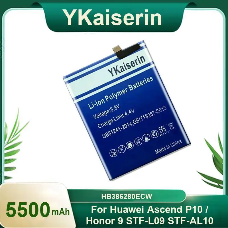 YKaiserin HB386280ECW 5500 мАч Аккумулятор для Huawei P10 Honor 9 STF-L09 STF-AL10 Аккумуляторы для мобильных телефонов + гарантия на инструменты
YKaiserin HB386280ECW 5500 мАч Аккумулятор для Huawei P10 Honor 9 STF-L09 STF-AL10 Аккумуляторы для мобильных телефонов + гарантия на инструменты