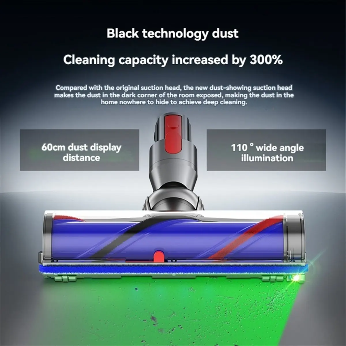 goodok Quick Release Cleaner Attachment for Dyson V7 V8 Vacuums Replacement Direct Drive Head with Filter for Hardwood Floors
goodok Quick Release Cleaner Attachment for Dyson V7 V8 Vacuums Replacement Direct Drive Head with Filter for Hardwood Floors