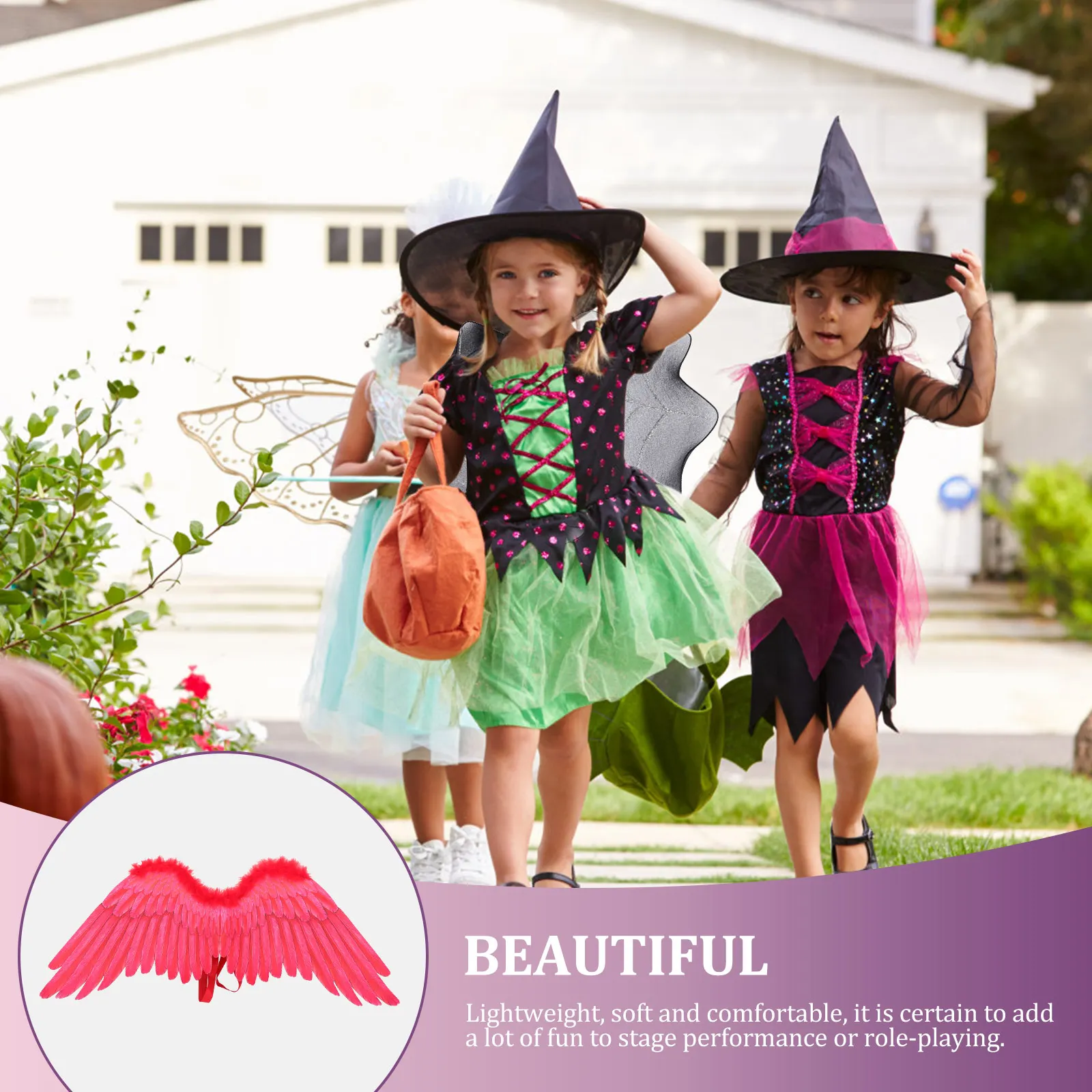 1pc Angel Wing Non-woven Costume Lightweight Halloween Christmas Party Accessories Stage Angel Wing Decoration Decorations 
1pc Angel Wing Non-woven Costume Lightweight Halloween Christmas Party Accessories Stage Angel Wing Decoration Decorations