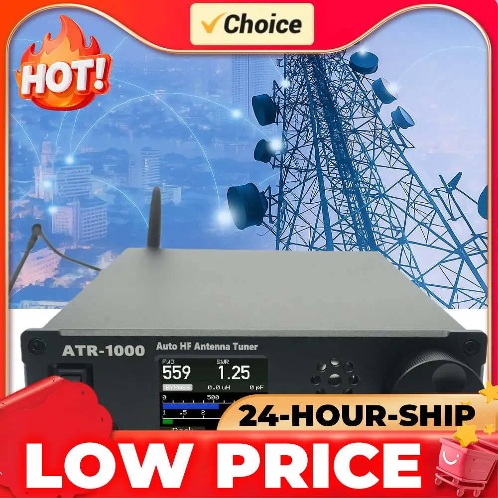 AMNVOLT ATR1000 1000 Вт 1,8-30 МГц Автоматический антенный тюнер с 1,8-дюймовым TFT-экраном, вседиапазонный радиоприемник, легкий, для YAESU ICOM
AMNVOLT ATR1000 1000 Вт 1,8-30 МГц Автоматический антенный тюнер с 1,8-дюймовым TFT-экраном, вседиапазонный радиоприемник, легкий, для YAESU ICOM