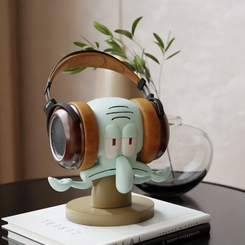 Cartoon Squidward Headphone Stand Desktop Holder Gaming Headset Hanger Creative Display Rack Storage Organizer Anime Cartoon
Cartoon Squidward Headphone Stand Desktop Holder Gaming Headset Hanger Creative Display Rack Storage Organizer Anime Cartoon