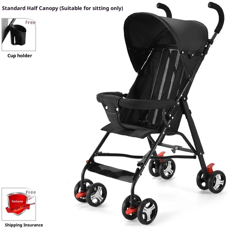 Stroller Reclining Seat One Hand Fold Travel Baby Stroller Lightweight Foldable Compact Portable Umbrella Newborn Toddler
Stroller Reclining Seat One Hand Fold Travel Baby Stroller Lightweight Foldable Compact Portable Umbrella Newborn Toddler