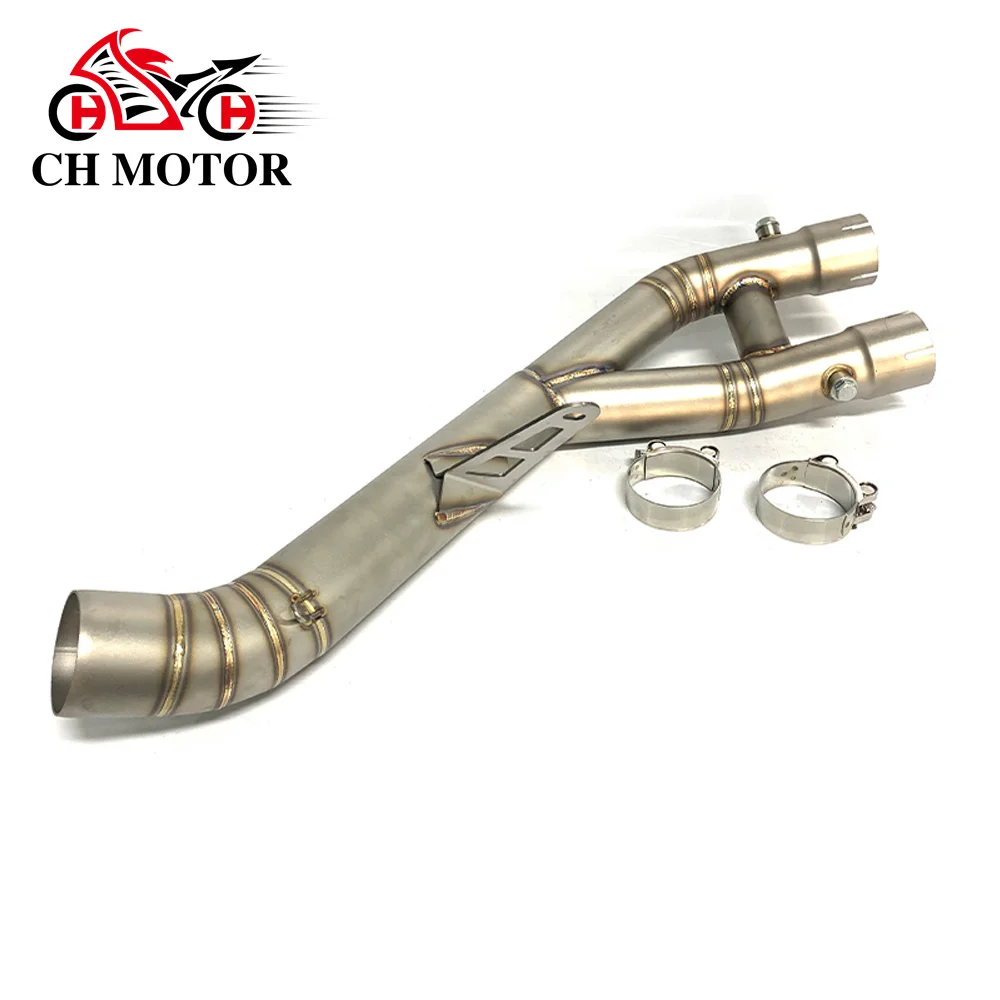 For YAMAHA YZF R1 Decat Pipe Exhaust Middle Link Pipe Motorcycle Exhaust Escape Connection Pipe R1 2015-2021 Steel Mid Pipe
For YAMAHA YZF R1 Decat Pipe Exhaust Middle Link Pipe Motorcycle Exhaust Escape Connection Pipe R1 2015-2021 Steel Mid Pipe