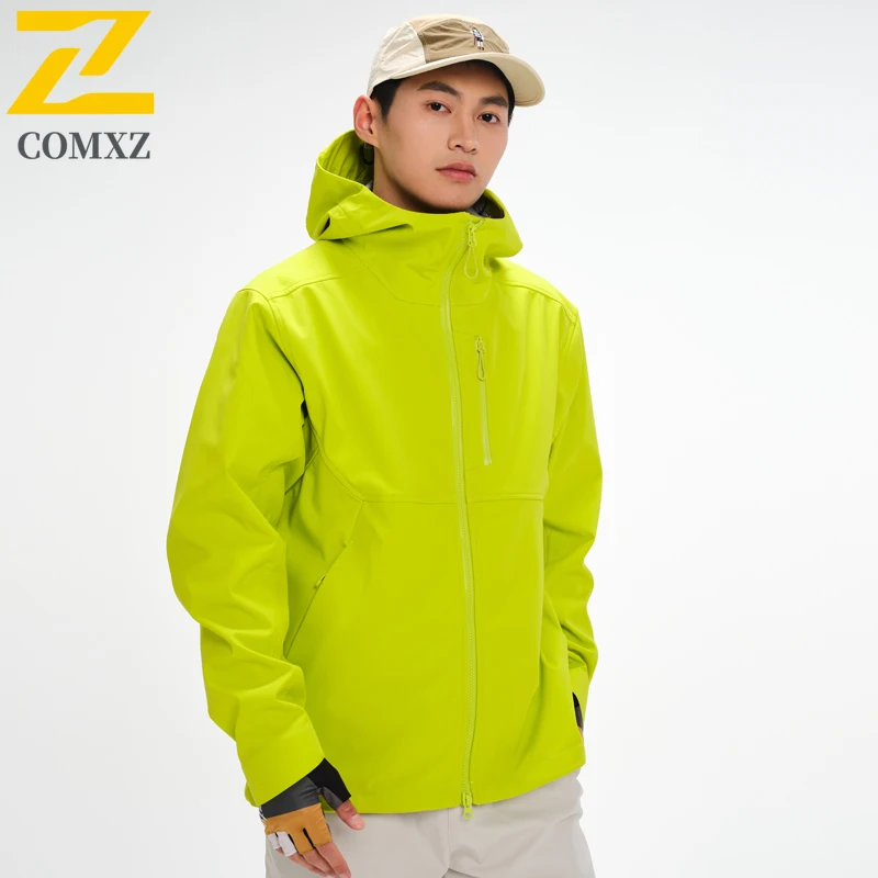 Men's Spring Fall Softshell Jacket Windproof Waterproof Hooded Outdoor Coat Hiking Sports Parka Stretch Fit Camping Fishing 2025
Men's Spring Fall Softshell Jacket Windproof Waterproof Hooded Outdoor Coat Hiking Sports Parka Stretch Fit Camping Fishing 2025