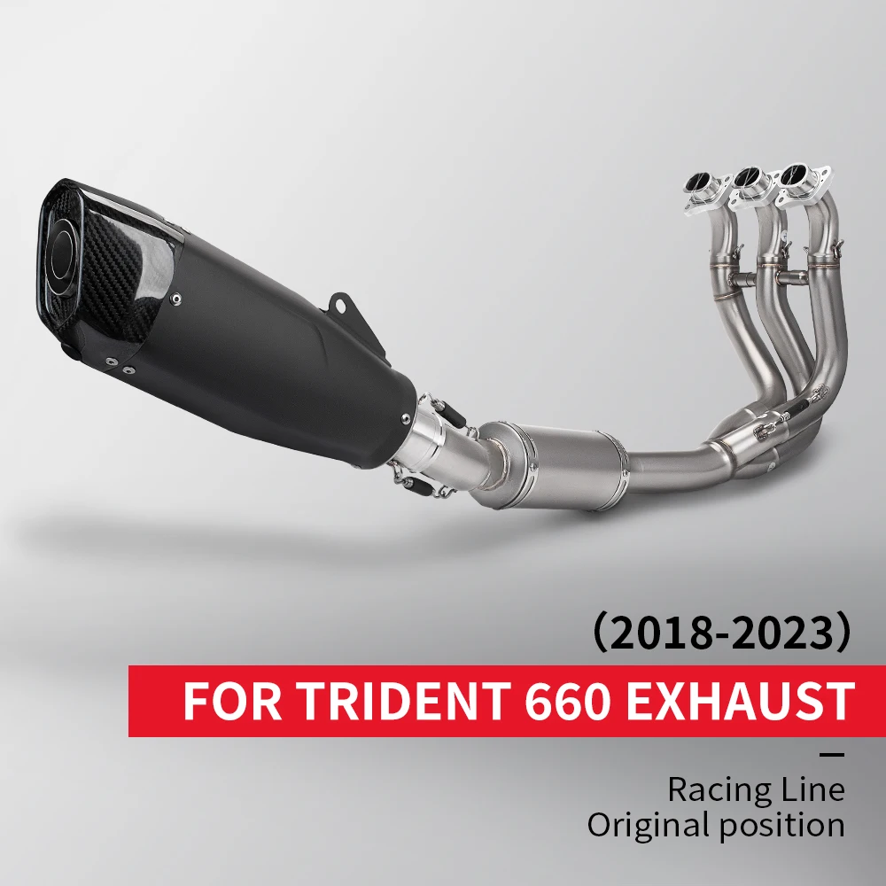 For TRIDENT 660 TRIDENT660 full Motorcycle Exhaust System Escape Slip On Front Tube Link Pipe Connect Original Exhaust System
For TRIDENT 660 TRIDENT660 full Motorcycle Exhaust System Escape Slip On Front Tube Link Pipe Connect Original Exhaust System