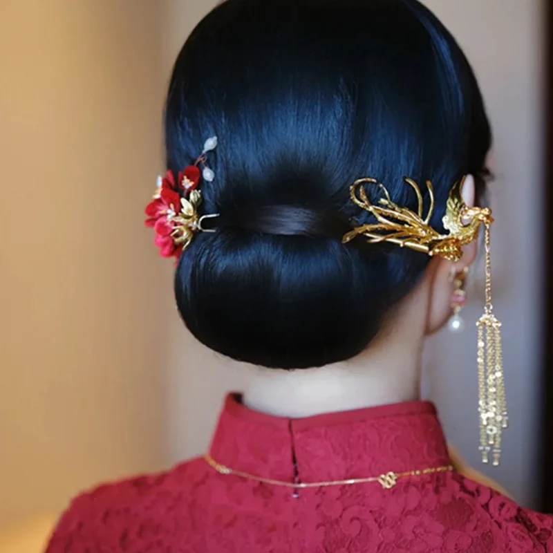 Antique Hair Accessories Hairpin Female Minimalistic Headdress Chinese Style Xiuhe Morning Gowns Toast Clothing Hairpin
Antique Hair Accessories Hairpin Female Minimalistic Headdress Chinese Style Xiuhe Morning Gowns Toast Clothing Hairpin