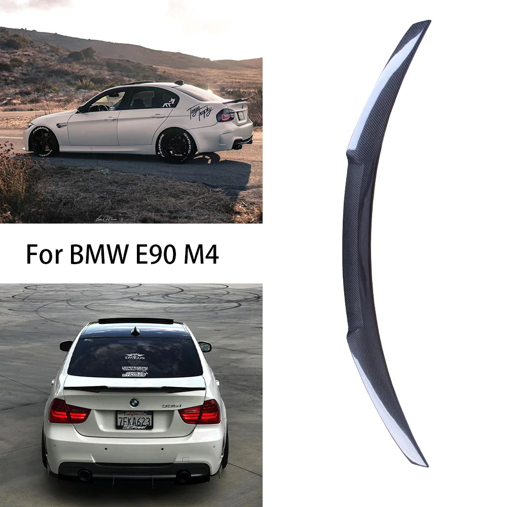For BMW 3 Series E90 4Door/E90 M3 M4 Style Carbon fiber Rear Spoiler Trunk wing 2004-2011
For BMW 3 Series E90 4Door/E90 M3 M4 Style Carbon fiber Rear Spoiler Trunk wing 2004-2011