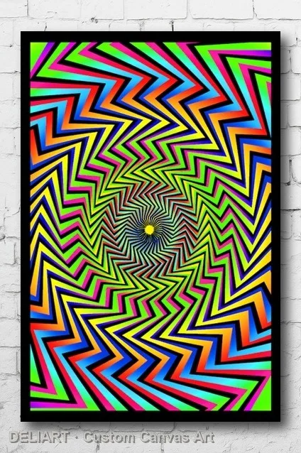 MIND TWIST - BLACKLIGHT Canvas Poster FLOCKED Custom Size Available Room Decoration Home Decor Wall Art
MIND TWIST - BLACKLIGHT Canvas Poster FLOCKED Custom Size Available Room Decoration Home Decor Wall Art