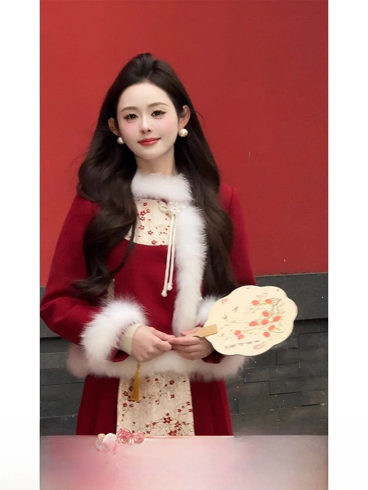 New Chinese Sle Set Winter Asymmetrical Color Blo down Jaet f Skirt Long Sve Long Pants High Waist Faion Set
New Chinese Sle Set Winter Asymmetrical Color Blo down Jaet f Skirt Long Sve Long Pants High Waist Faion Set
