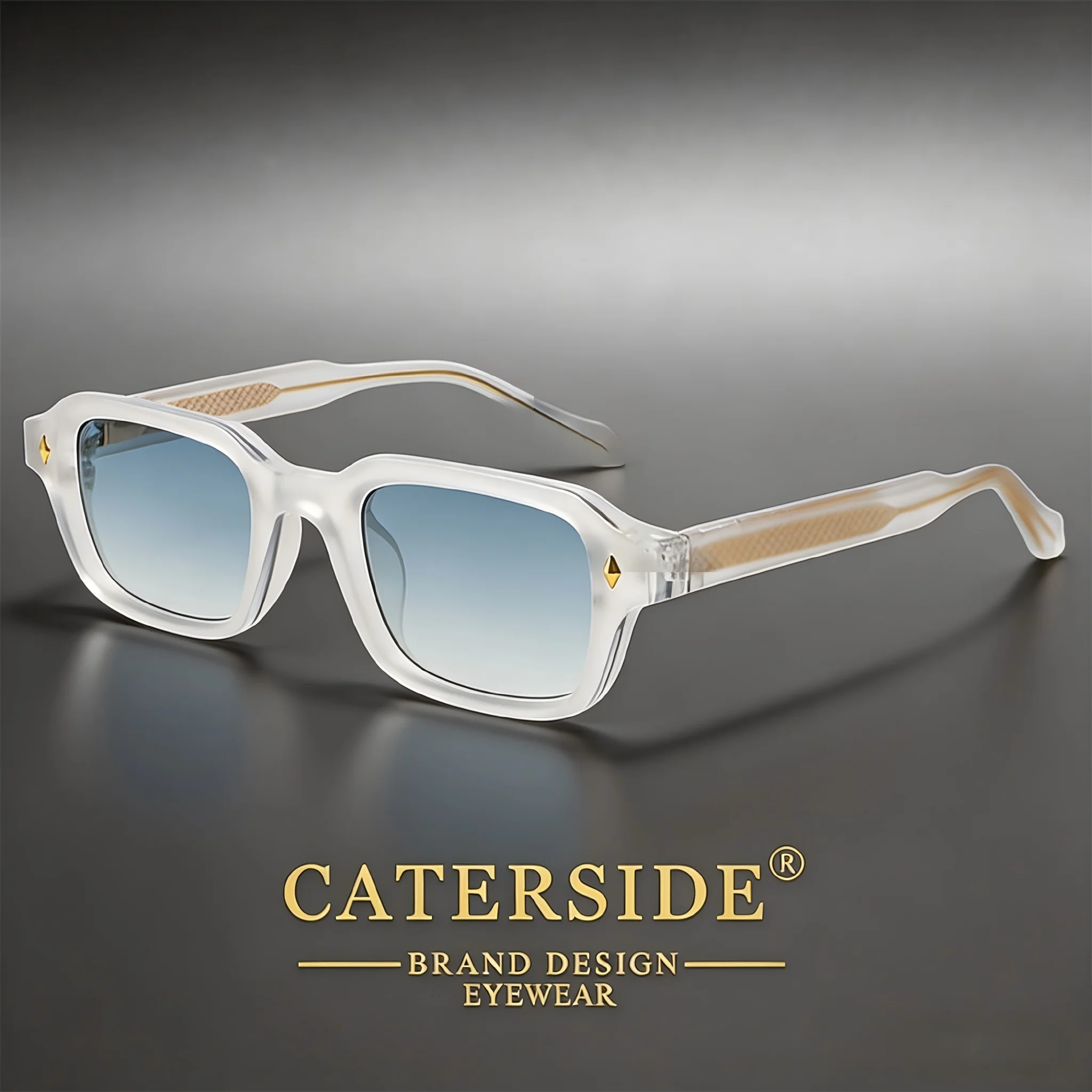 CATERSIDE Retro Men's Sunglasses Square Small Frame Gradient Sunglasses Women's Outdoor Travel Driving Summer Fashion Glasses
CATERSIDE Retro Men's Sunglasses Square Small Frame Gradient Sunglasses Women's Outdoor Travel Driving Summer Fashion Glasses